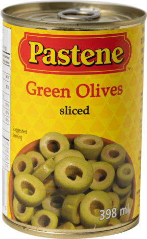 Sliced Green Olives