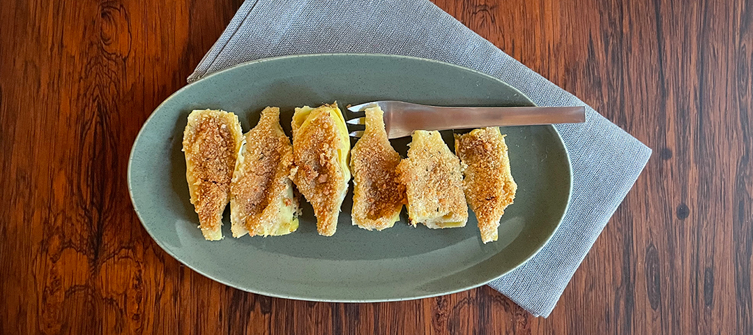 Coeurs d’Artichauts au Parmesan