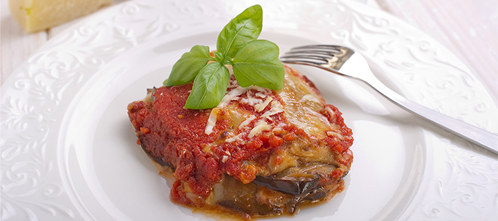 Aubergine Parmigiana