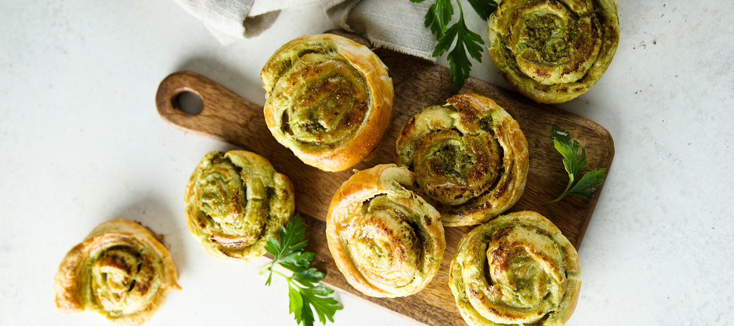 Party Pesto Pinwheels