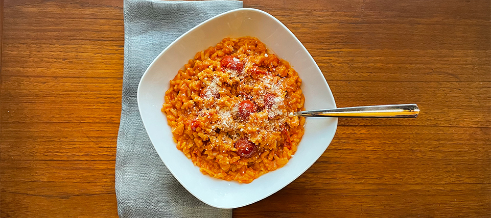 Tomato and Parmesan Risotto